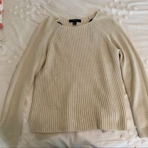 Cream sweater